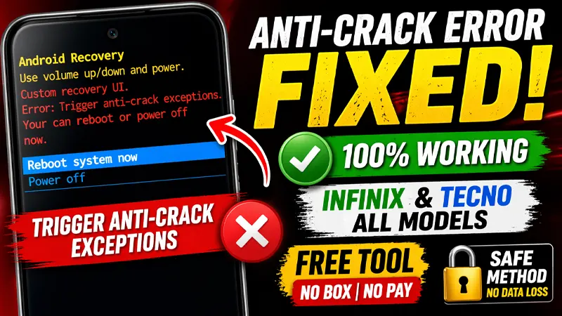 Diagnose Trigger Anti-Crack Exceptions on Transsion Phones