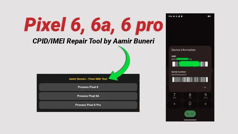 Pixel 6 Series IMEI/CPID Tool: Evidence and Repair Limits