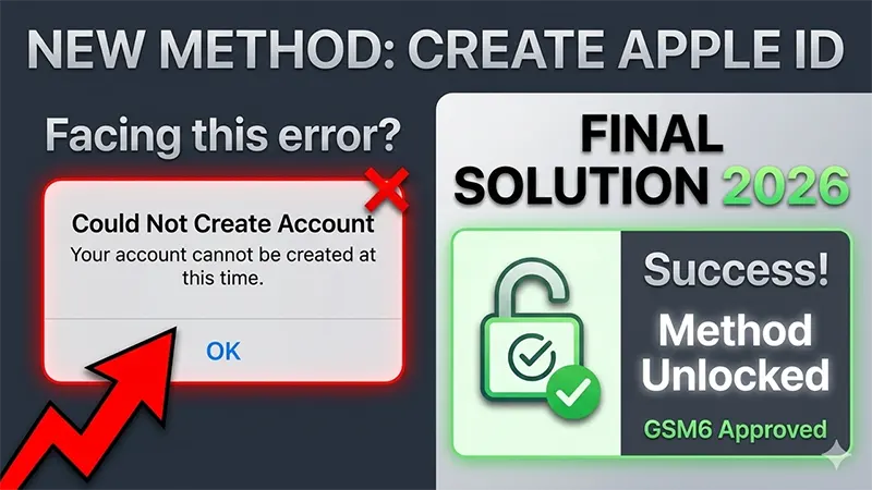 Create an Apple Account: Fix Phone Verification and Missing Codes
