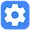 Settings app icon - Request Android Settings; availability varies by for authorized Android recovery
